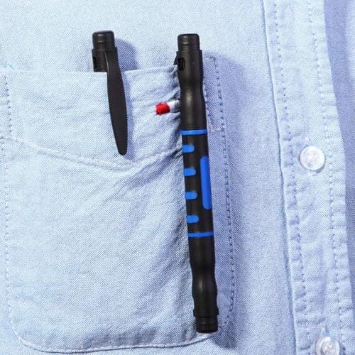2 Pieces Pocket Screwdriver 4 in 1 Portable Screwdriver Multi-Tool Pen Doubled Ended for Assorted Works and Repairs — view 6