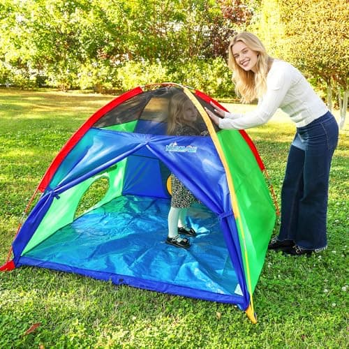 NARMAY® Play Tent Easy Fun Dome Tent for Kids Indoor / Outdoor Fun - 152 x 152 x 111 cm — view 5