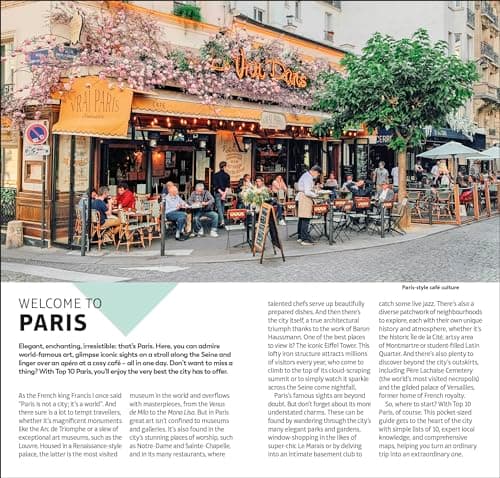 DK Top 10 Paris: Top 10 lists for your perfect trip, plus an all-weather folded map (Pocket Travel Guide) — view 2