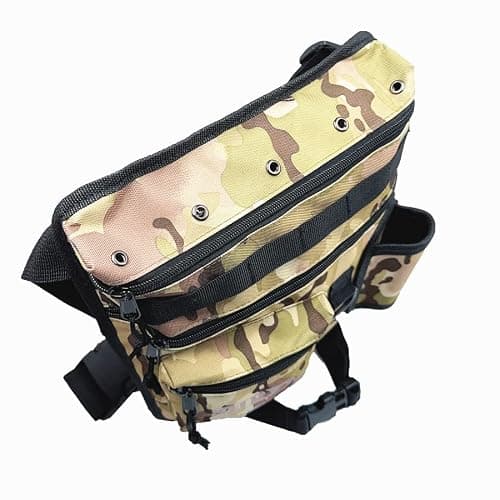 Super detesir Pointer Metal Detector Find Bag Detecting Digger Tools Bag Waist Pack Pouch for PinPointer Garrett Xp ProPointer (Coral) — view 3