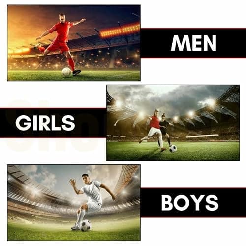 ShopMCR Unisex Football, Rugby, Hockey Sports Knee High Long Socks, Kids, Adults, juniors Knee High Football Socks Outdoor game Soccer Socks (3-6, Maroon) — view 6