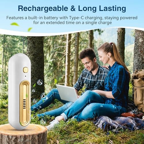 Qualirey 2 Pack Chemical-Free Shoe Deodorizer for Sneaker, Gold — view 6