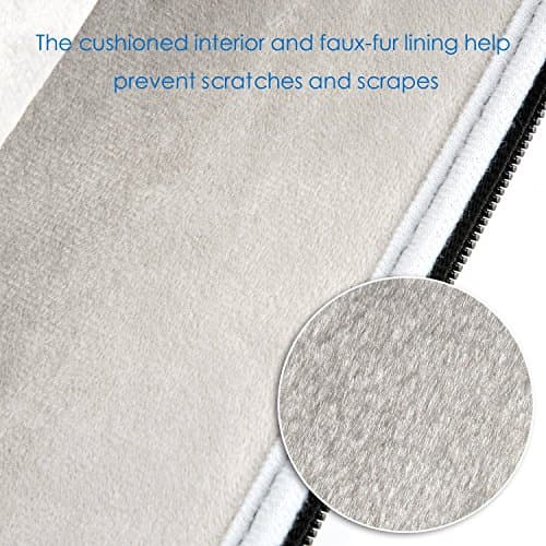 CCPK 14" (Narrow Bezel) Laptop Sleeve Compatible for 13 Inch MacBook Air Pro Hp 14 Inch Laptop Cover Chromebook 14 In Pavilion 360 Acer ASUS Lenovo 14in Computer Case Bag Waterproof PU Leather, Black — view 5