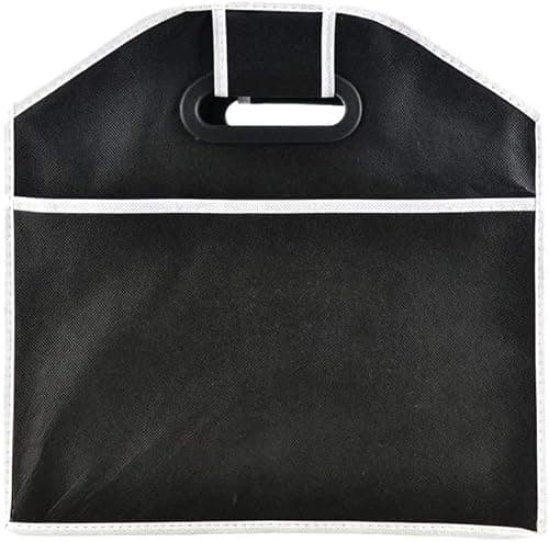 2-In-1 Car Boot Organiser - Non-Slip Tidy Boot Bag - Multi-Compartment Collapsible Folding Vehicle Storage Box Case With Base Pockets And Carry Handles For Shopping Essentials Tools — view 4