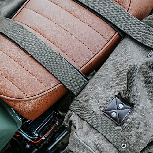 OXFORD Heritage Panniers Khaki 40L Motorcycle Bike Luggage (OL578) — view 5