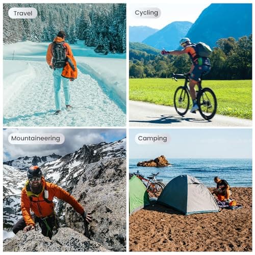 FlexSolar 40W Solar Panel, Foldable Solar Charger USB C/A for Camping etc. — view 6