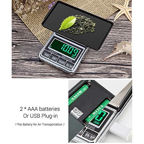 Portable Digital Scale Gold Jewelry Scale Mini Pocket Digital Scale Professional Accurate Electronic Scale Precision Balance 100g/0.01g DH-938C — view 6
