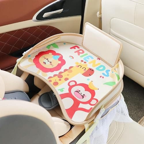 Kids Travel Tray, Car Seat Activity and Play Tray Organizer for Children