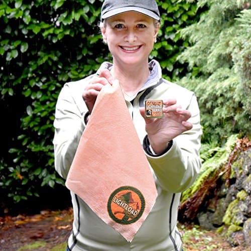 Lightload Towels Extra Strength, Biodegradable Reusable Compact Towel Multi-tool, Only 16 grams, Quick Dry, Durable Pack, Super Absorbent, Antibacterial, Soft, Outdoor Activities-3 Pack 30x60cm — view 3