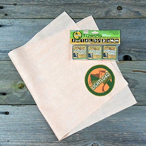 Lightload Towels Extra Strength, Biodegradable Reusable Compact Towel Multi-tool, Only 16 grams, Quick Dry, Durable Pack, Super Absorbent, Antibacterial, Soft, Outdoor Activities-3 Pack 30x60cm — view 2