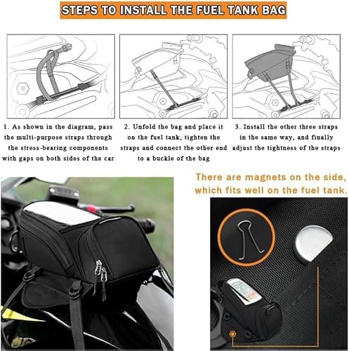 Motorcycle Tank Bag for Aprilia RS 660 Limited Edition 2020-2026 — view 6