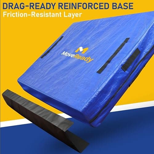 King Size Mattress Bag for Moving, Tarp Fabric Mattress Cover for Moving — view 3