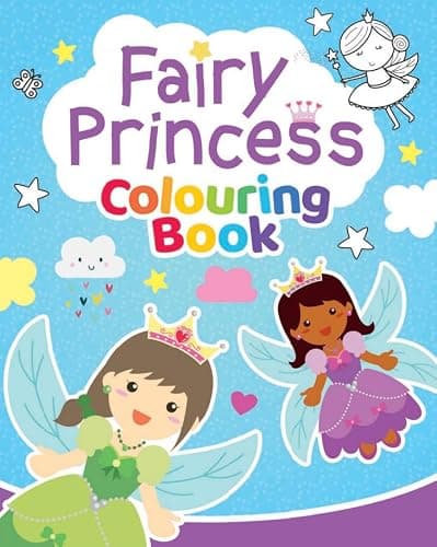 Anila's Fairy Princess Activity Pack with Colouring Books, Sticker book, Stationery Set, Colouring Pencils & 100 Reusable Stickers.(Perfect for children aged 3-8). — view 5
