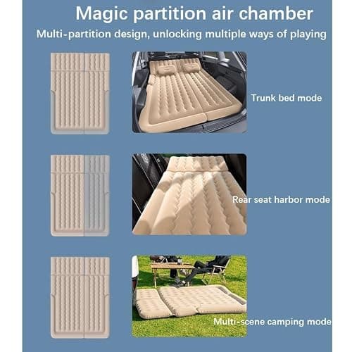 Car Inflatable Mattress for Volvo XC60 2018-2027 — view 3
