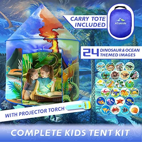 Dinosaur Discovery Kids Play Tent an Extraordinary Adventure Dinosaur Tent, Pop Up Tent for Kids, Dinosaur Toys for Kids Gift for Girls & Boys, Outdoor and Indoor Tents for Kids — view 3