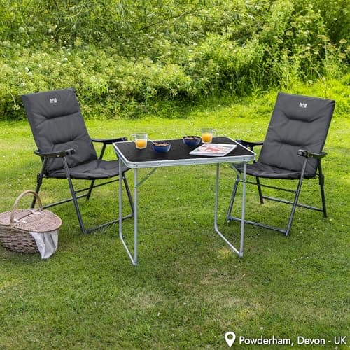 Trail Portable Folding Camping Table, L80cm x W60cm x H67cm — view 2