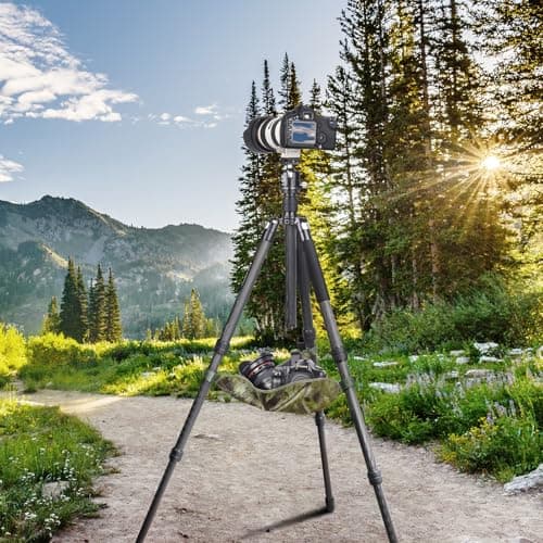 INNOREL TSB-40Z Weight Bag Tripod Stone Waterproof SandBag for Universal Lightweight Travel Tripod Professional Camera Equipment Storage,Astrophotography Paintings,Load 33lb/15kg(Brown Camouflage) — view 6