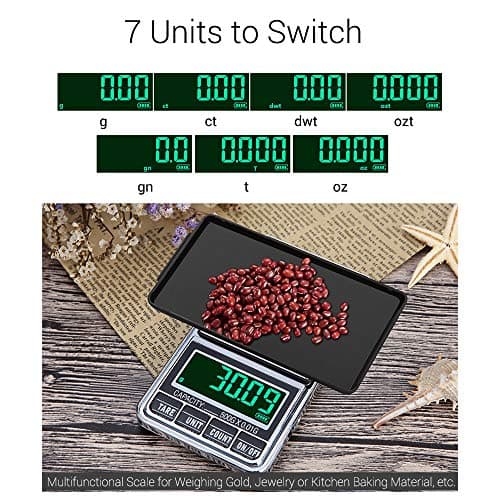 Portable Digital Scale Gold Jewelry Scale Mini Pocket Digital Scale Professional Accurate Electronic Scale Precision Balance 100g/0.01g DH-938C — view 5
