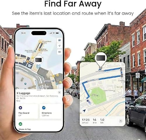 [MFi Certified] Slim Wallet Tracker Card Pair with Apple Find My (iOS Only) — view 4
