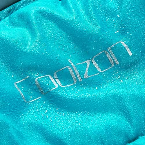 Coolzon Outdoor Sleeping Bag for Camping, for 3-4 Seasons, Adult Blanket, Small Packed Size, Ultralight Carry Bag, Soft, Thick and Warm, for Outdoor Camping, Travel, Hiking, Blue — view 5
