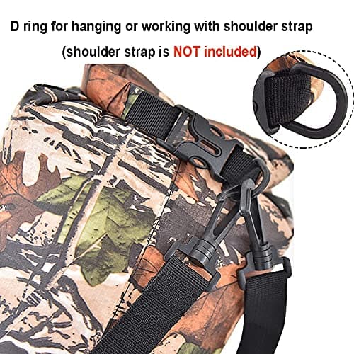 IBLUELOVER Waterproof Dry Bag 15L Floating Dry Sack Roll Top Dry Compression Sack Keeps Phone Gears Dry for Travel Camping Swimming Kayaking Boating Canoeing Rafting Snowboarding — view 5