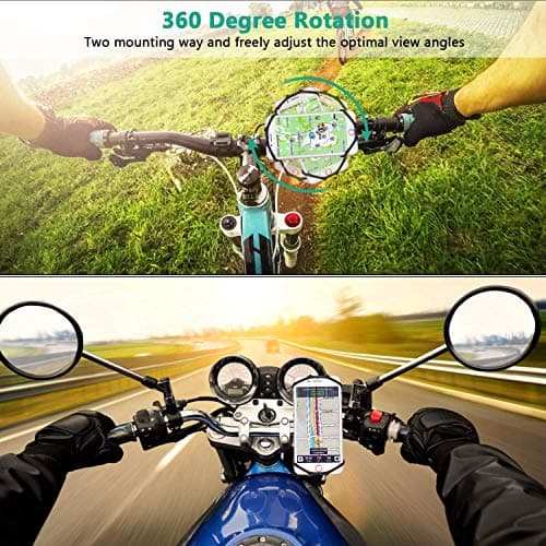 TAIYUNWEI Bike Phone Holder, 360° Rotate&Adjustable Silicone Phone Holder — view 6