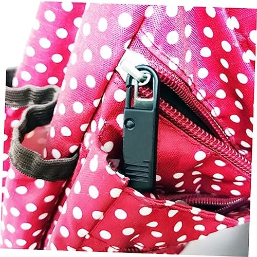 Tofficu 4Pcs Black Zinc Alloy Zipper Pull Replacement, Sturdy Backpack Zipper Puller and Luggage Zip Tags, Easy Repair Kit for Jackets, Bags and Travel Cases — view 2