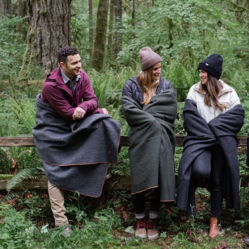 Arcturus Military Wool Blanket - 4.5 lbs, Warm, Thick, Washable, Large 64" x 88" - Great for Camping, Outdoors, Sporting Events, and Survival Kits (Gold) — view 5