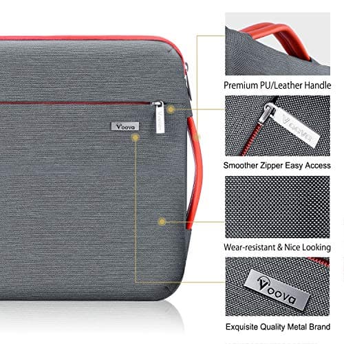 Voova 13 Inch Laptop Sleeve 360°Protective Case for MacBook Pro M5 A3426 — view 3