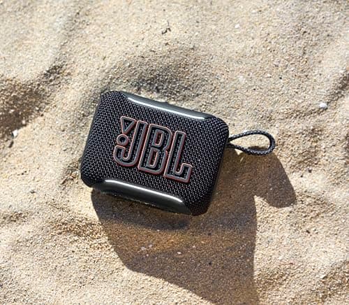 JBL Go 5, Ultra‑Portable Bluetooth Speaker, Waterproof, Black — view 3
