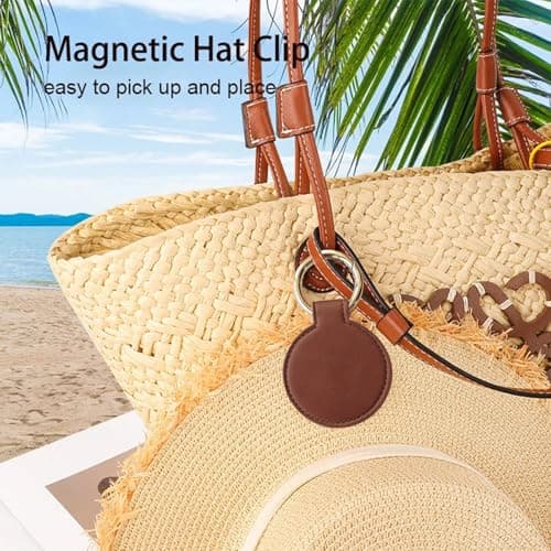 Nurhore Hat Clip for Bag, Strong Magnetic Hat Clip for Travel Handbag Backpack, Luggage, Wide Brim Hat Womens Travel Accessory — view 6