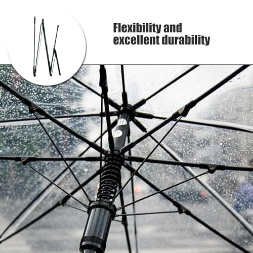 minkissy Folding Umbrella Repair Parts Umbrella Ribs Accessories Repair Kit for Broken Folding Umbrellas Easy-to-Use Replacement Accessory 1 piece — view 4
