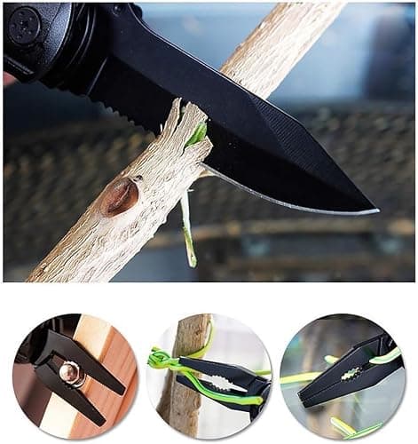 HONZIN Multitools Pliers, Foldable Multi-Purpose Stainless Steel Multifunctional Pliers Multitool with Nylon Pouch, Bottle Opener, Screwdriver, Ideal for Camping, DIY, Outdoor, Gift for Men — view 5