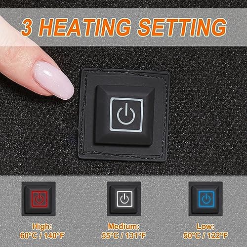 vapesoon Long USB Heated Scarf with 6000mAh Battery Pack for Women Men — view 5
