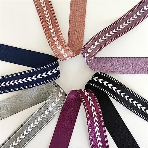 QZLNONTK Bag Strap, Crossbody Bag Strap, Shoulder Strap with Carabiner,Colourful Bag Handle,Universal Bag Strap for Bags and Handbags,DIY Accessories(Blue,Gold Clasp) — view 3