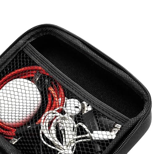Veltros Multipurpose Travel Case Cover Portable Storage Box Hard EVA Case Build-in Mesh Pocket for Electronics and Devices External and Memory Cards — view 4