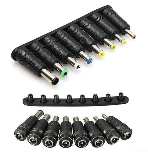 8-Pack Laptop Power Connector Tips Set for Notebook AC DC Adapter — view 6
