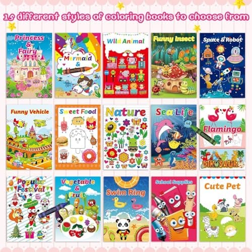 Kalysky 15 Pack Colouring Books for Children, A5 Kids Colouring Books — view 6