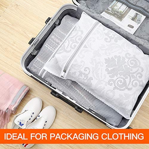 Kimmama Mesh Laundry Bags for Washing Machine, Washing Bags for Delicates — view 6