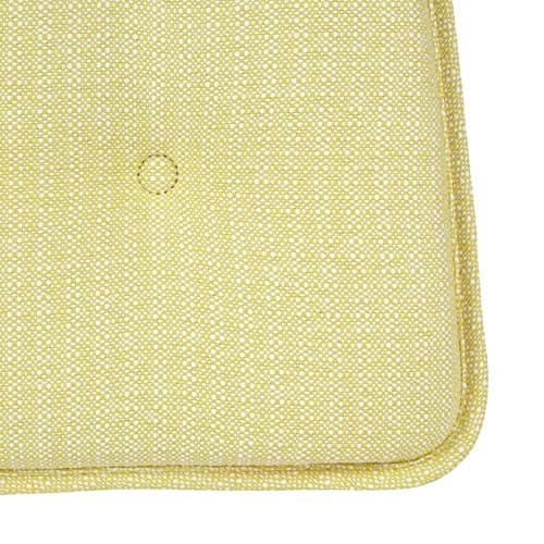 Klear Vu Omega Non-Slip Chair Cushions, Assembled in USA, U-Shaped Skid-Proof Seat Pads for Dining Room, Kitchen, Office, 15"x16", 8 Pack, Solid Yellow 8 Count — view 5