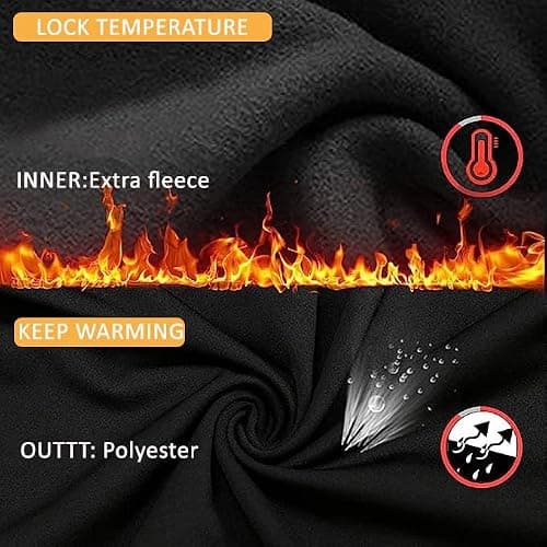 Startseite Kids Base Layer - Athletic Kids Thermal Long Sleeve Top and Leggings Compression Set for Sport Football Basketball Ski Black — view 5