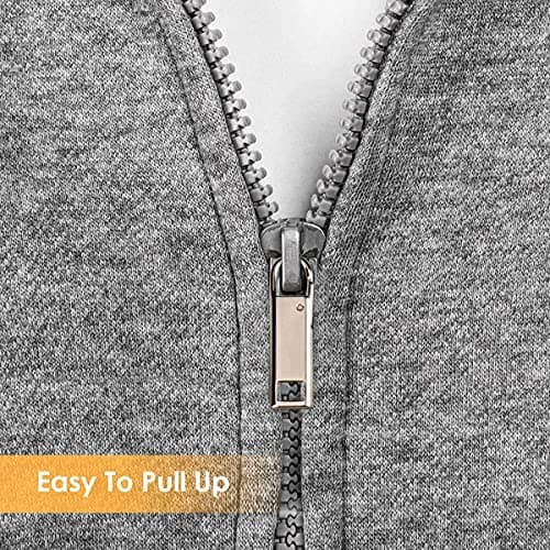 Enjoy Zipper Pull Tab Replacement Metal Zipper Handle Mend Fixer for Shoes Luggage Suitcases Bag Jacket - 8 PCS (Black Silver) — view 6