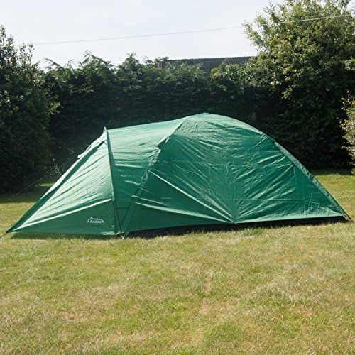 Andes Green 4 Person Man Berth Double Skin Camping/Festival Dome Tent — view 3