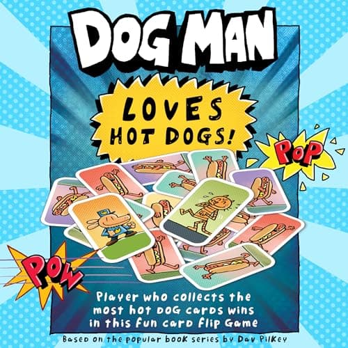 University Games Dog Man The Hot Dog Card Game | 2-4 Players, Yellow, One Size,07011 — view 6