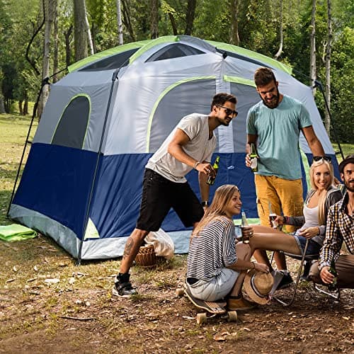 UNP 6 Man tent, Large Family Tent for Camping Stand Up — view 6