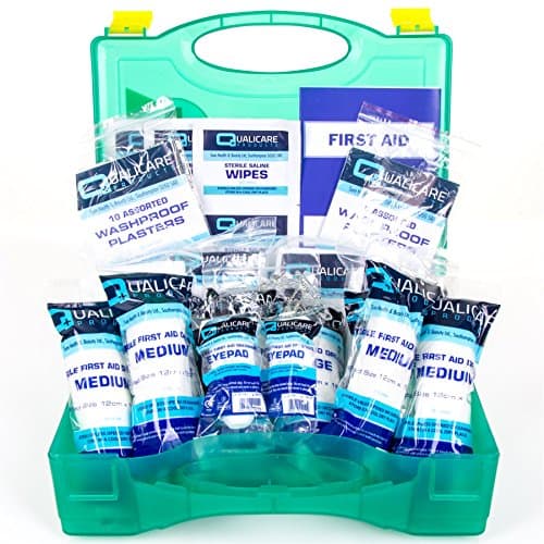 White Hinge Limited HSE Approved Wall Mountable Hard Case First Aid Kit 1-10 Person — view 3