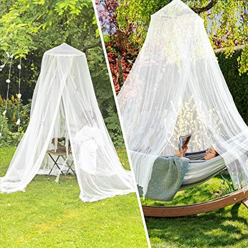 ALOOFSTER Mosquito Net - Large Mosquito Net (Over 12 Metres) with Extra Fine Mesh for Double Bed, Family Bed or Outdoor - with Travel Accessories — view 6