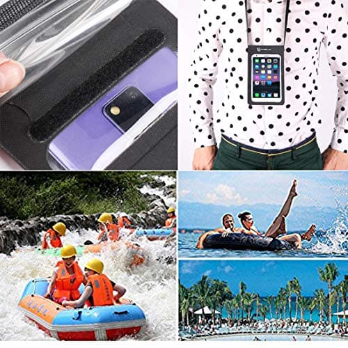 Bike Handlebar Bag, Bicycle Phone Holder, Universal Waterproof Ultra Thin Phone Case/Cycling Pouch Bike Phone Mount Touch Screen Dry Bag for iPhone 16 15 14 13 12 11 Pro Max XS Smartphone Below 6.9'' — view 4