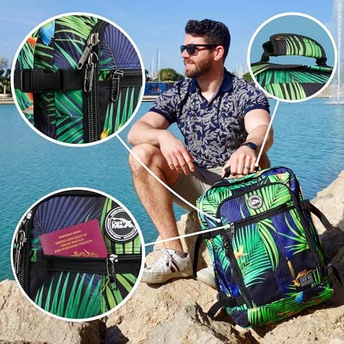 CabinMax Easyjet Cabin Bag 45x36x20 Underseat Cabin Bags & Travel Backpack — view 3