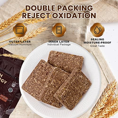 Chocolate Flavour Emergency Ration Biscuits, 12 Pack, 6840 Kcal — view 2